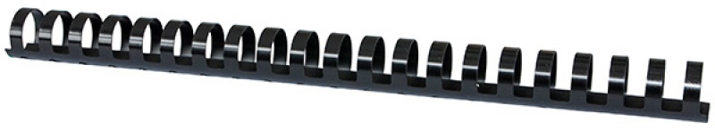 Пружина пластикова чорна d-22мм OFFICE PRODUCTS 20242215-05 , 50 шт/уп